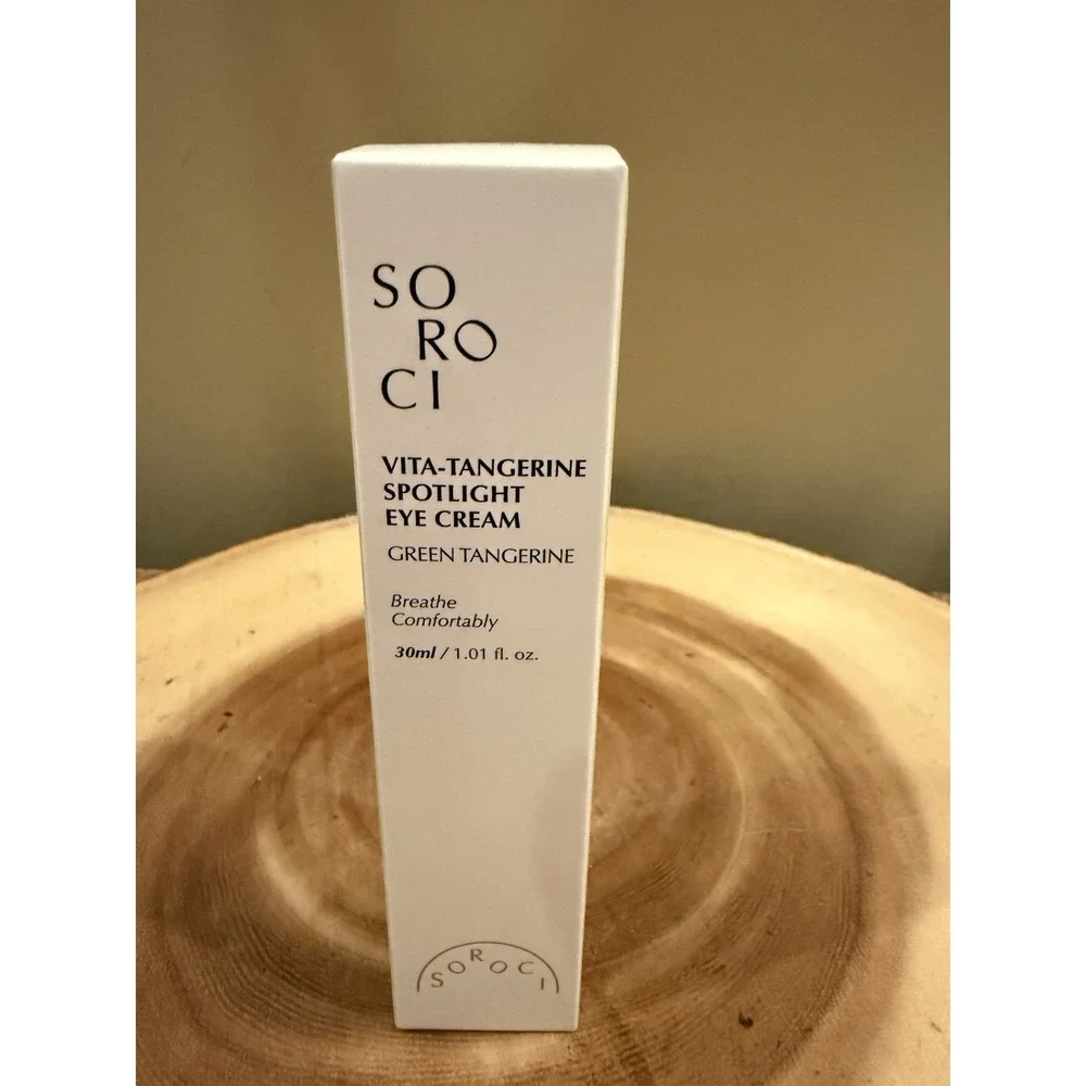 SOROCI Vita-Tangerine Spotlight Eye Cream 1.01 oz Brand NIB‎ Green Tangerine